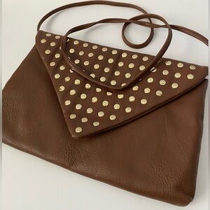 Leather crossbody bag